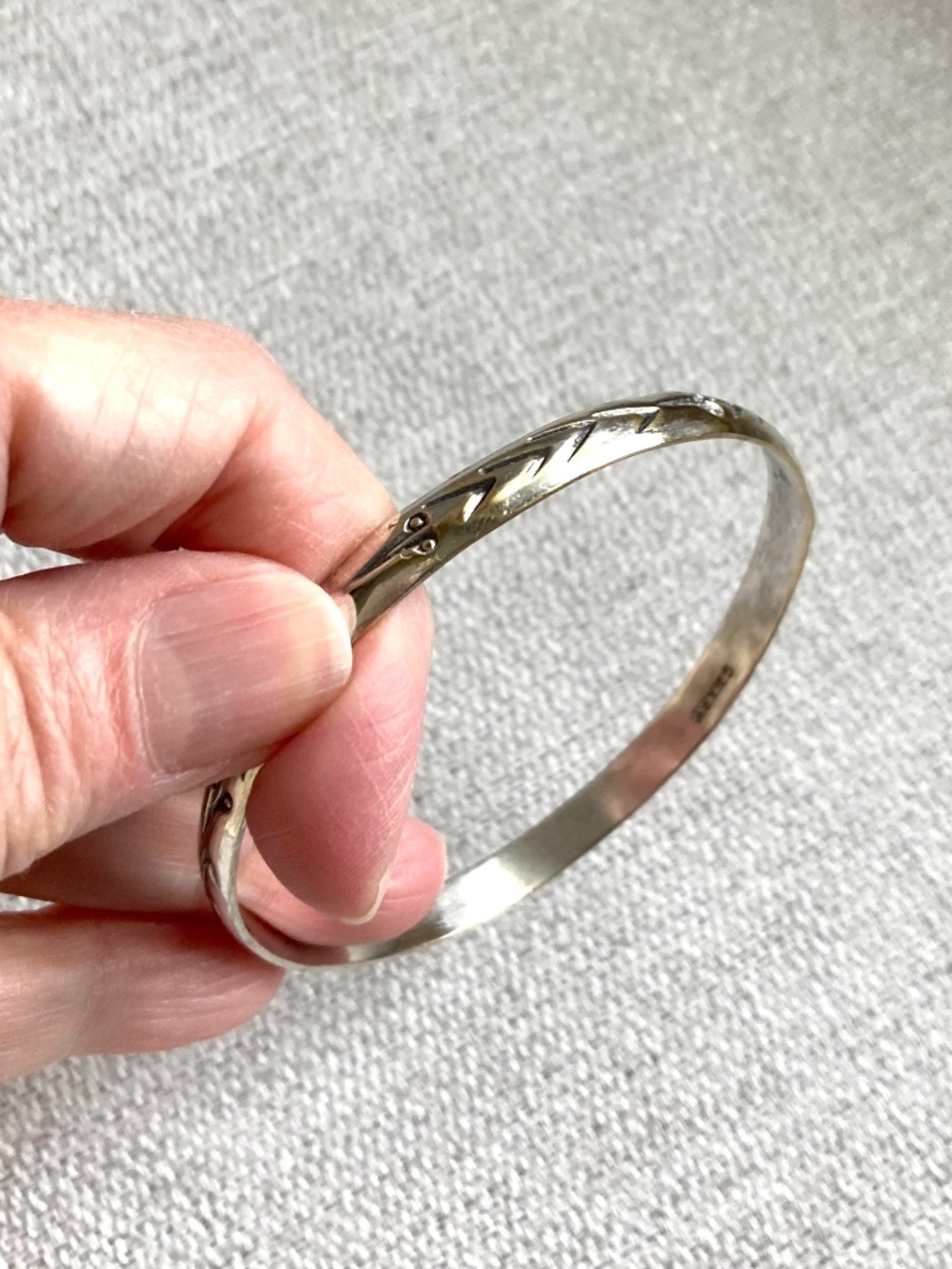 Sterling Bangle